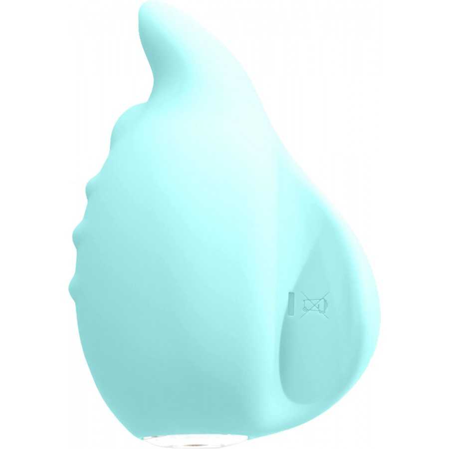 VeDO HUNI Rechargeable Lay-On Clitoral Vibrator Adult Sextoy for Women (Tease Me Turquoise)