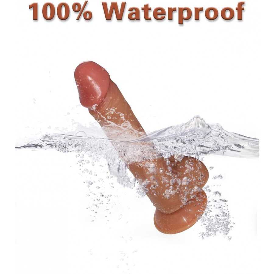 Rose Toy Vibrator for Woman,Clitoral Stimulator Licking Thrusting G Spot Dildo Vibrator with 10 Modes,Rose Adult Sex Toys Games,