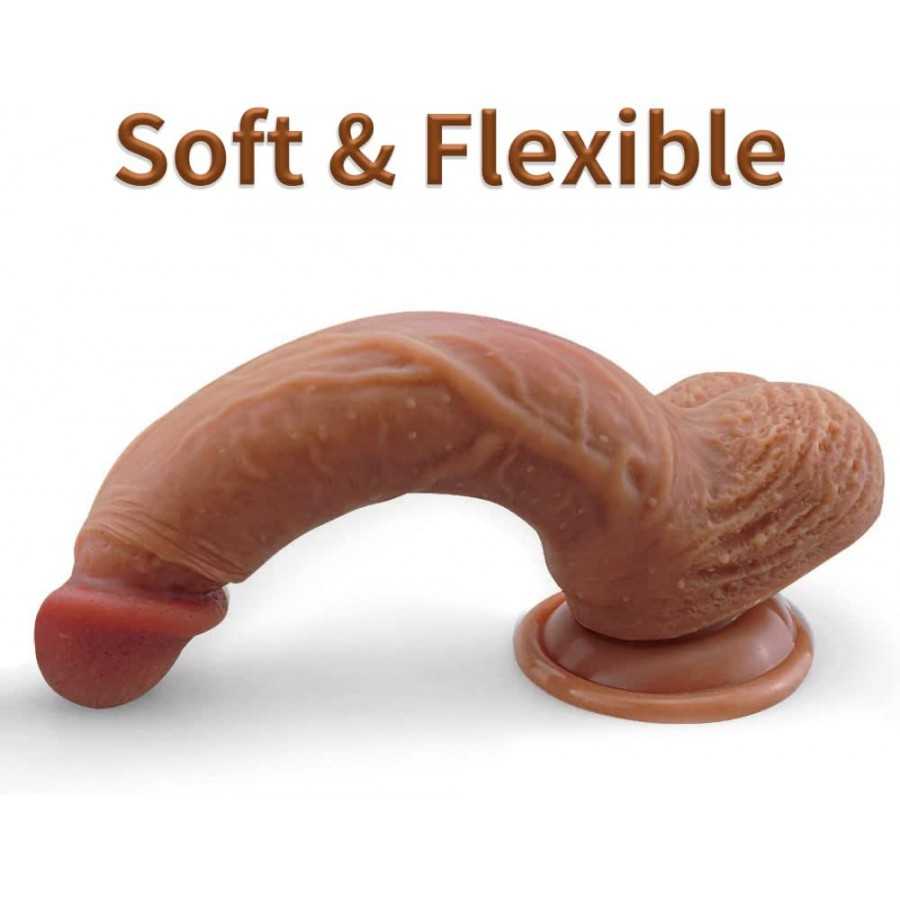 Rose Toy Vibrator for Woman,Clitoral Stimulator Licking Thrusting G Spot Dildo Vibrator with 10 Modes,Rose Adult Sex Toys Games,