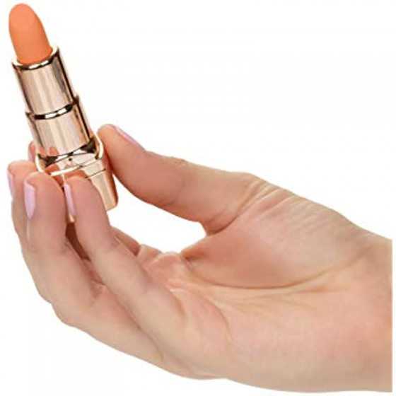 CalExotics Hide & Play Rechargeable Lipstick, Coral, 2 Ounce Bulk, 14019ORANGE_