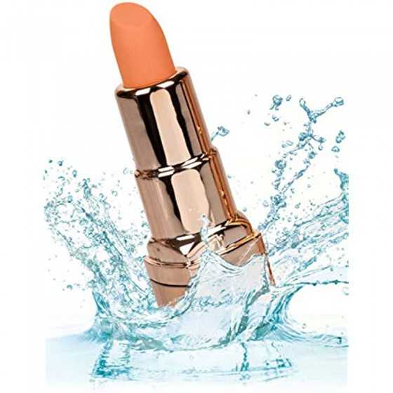 CalExotics Hide & Play Rechargeable Lipstick, Coral, 2 Ounce Bulk, 14019ORANGE_