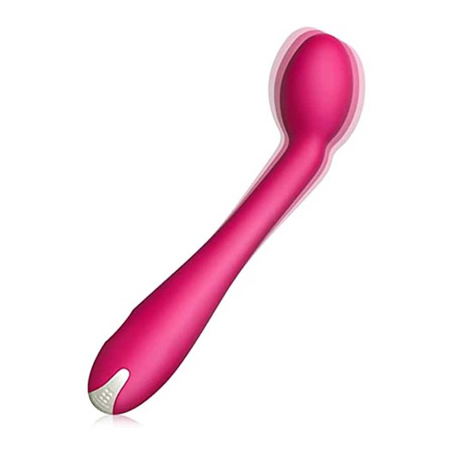 Clitoral Vibrator Stimulator with 12 Vibration Modes, G-spot Orgasm Clit Nipples Massager Masturbation Dildo Waterproof Recharge