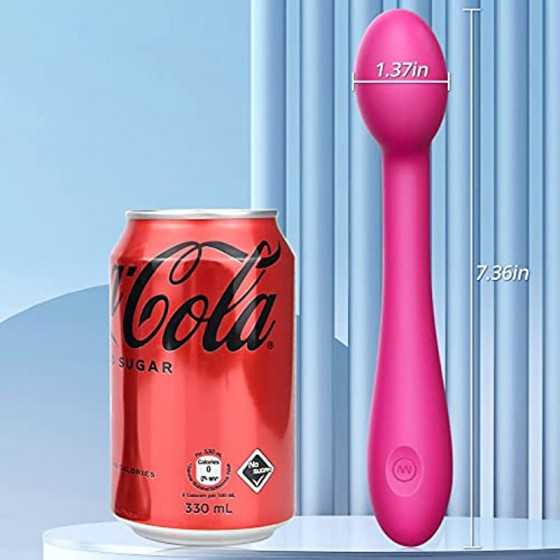 Clitoral Vibrator Stimulator with 12 Vibration Modes, G-spot Orgasm Clit Nipples Massager Masturbation Dildo Waterproof Recharge