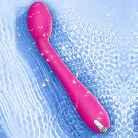 Clitoral Vibrator Stimulator with 12 Vibration Modes, G-spot Orgasm Clit Nipples Massager Masturbation Dildo Waterproof Recharge