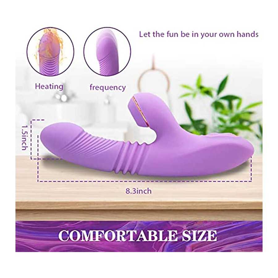 Clitoral Vibrators Adult Sex Toys for Women Couple, Rabbit Sucking Vibrator-Clitoralis Stimulator for Women, G spot Vibrator wit