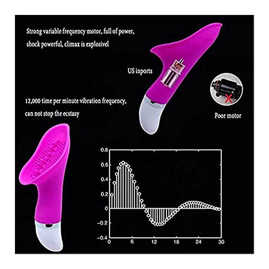 Clitoris Stimulator for Women 3 in 1 Rose Sex Adult Toy with Tongue Vagina Bullet Clit Licking Vibrator Nipple Licking Push G-sp