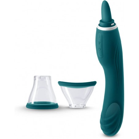 NS Novelties Inya Triple Delight Rechargeable Silicone Vibrator (Purple)