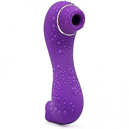 Adult Rose Vibrator Tongue Licking Toy, Female Clitoris Sucking Vibrator, There are 10 Modes Rechargeable Clitoral Sucker Nipple Stimulator & Adult Orgasm Female Sex Toy-A12