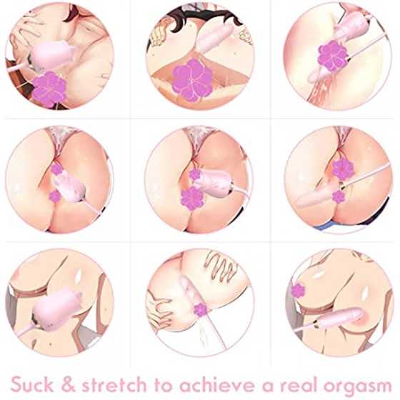 Rose Sex Toy for Women - Woman Pleasure Tongue Licking Mini Clitoral Vibrator Stimulator with 10 Vibrating Pleasure for Clitoris