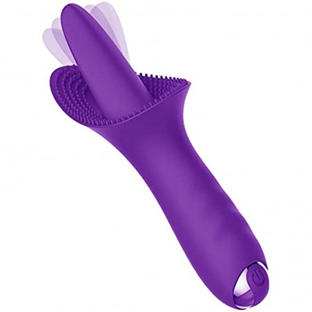 ASMIU Stimulation Clitorals Stimulator Womens Sex Toys Women Toys Adult Pleasure Tongue Licking Vibrator G Spot Clitoralis Nipple Vibrating Thrusting Musturbation Toys Female Couples Purple 1.0 Count