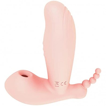 Wireless Remote Control G Spot Clit Sucker Adult Sex Toy with 10 Vibration Clitoris Stimulator Couple Dildo Panties Vibrator Female Sex Toys for Women