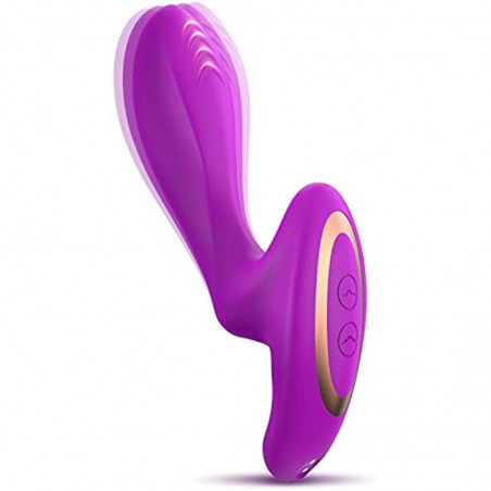 Clitoral G Spot Vibrator for Woman,Clitoral Flapping Dildo Sex Stimulator with 5 Tapping & 10 Vibration Modes Rose Toy,Adult Sex Toys & Games for Women Couples