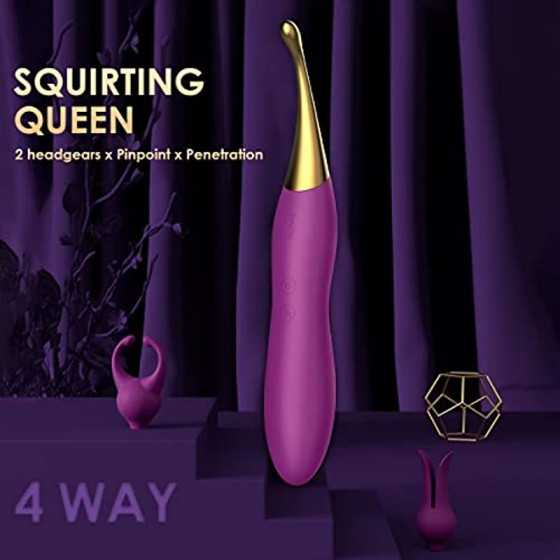 SVAKOM Pinpoint Clitoral Vibrator Sex Toys for Women & SVAKOM Coco G Spot Vibrator 25 Vibrations Vibrating Personal Massagers