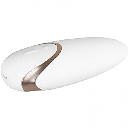 EIS Lay-On Vibrator - Discreet Clitoral Stimulator, 7 Vibration Programs - Skin-Friendly Silicone, Battery Operated