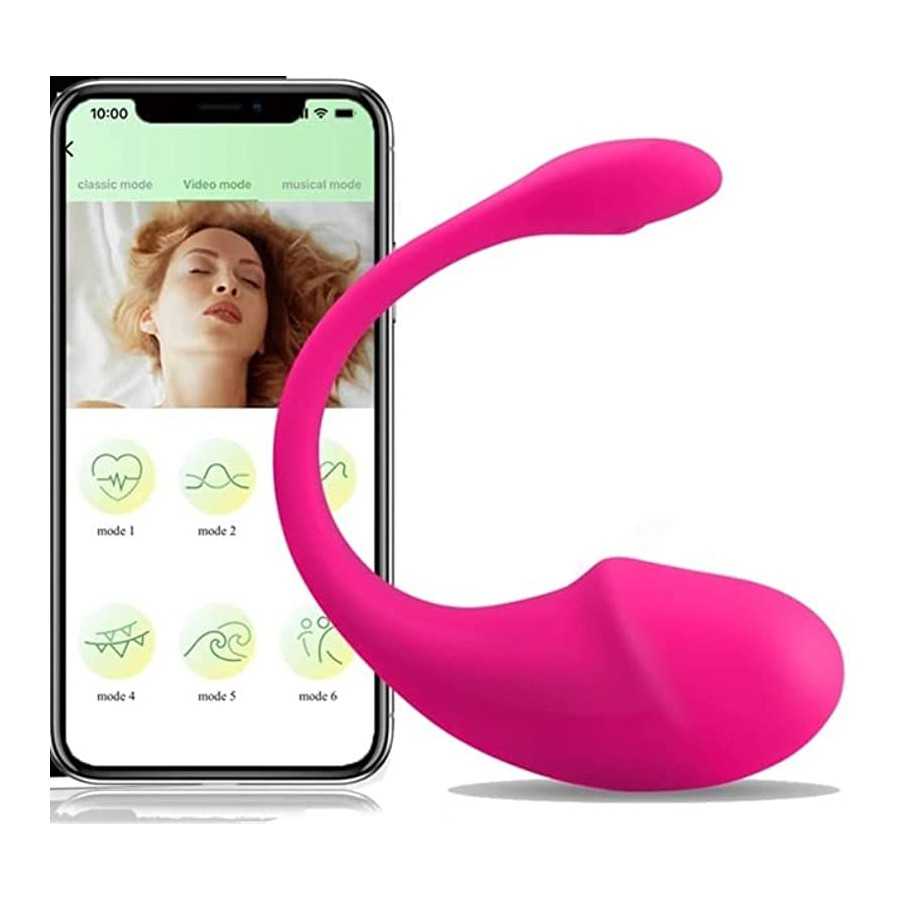 Lush 3 Bullet Vibrator, Wearable Bluetooth Stimulator Dildo with APP Control, Wearable Vibrating Panties Vaginal Stimulator Clit