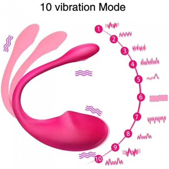 Lush 3 Bullet Vibrator, Wearable Bluetooth Stimulator Dildo with APP Control, Wearable Vibrating Panties Vaginal Stimulator Clit