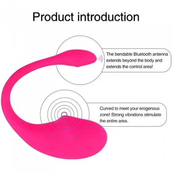 Lush 3 Bullet Vibrator, Wearable Bluetooth Stimulator Dildo with APP Control, Wearable Vibrating Panties Vaginal Stimulator Clit