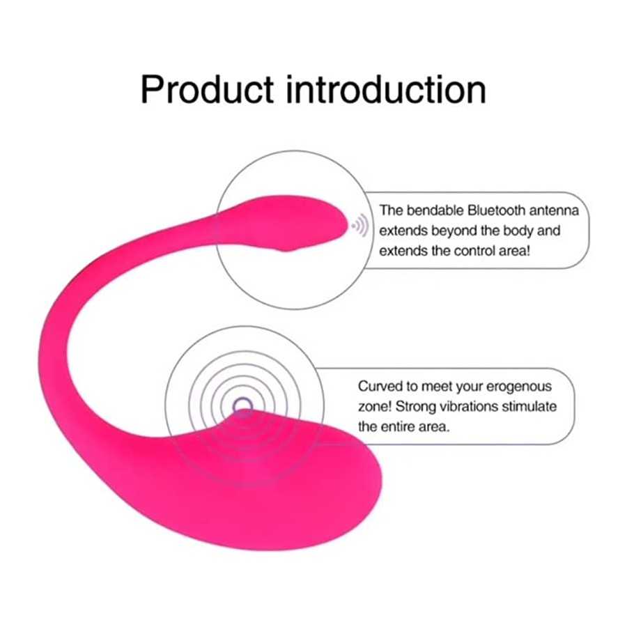 Lush 3 Bullet Vibrator, Wearable Bluetooth Stimulator Dildo with APP Control, Wearable Vibrating Panties Vaginal Stimulator Clit