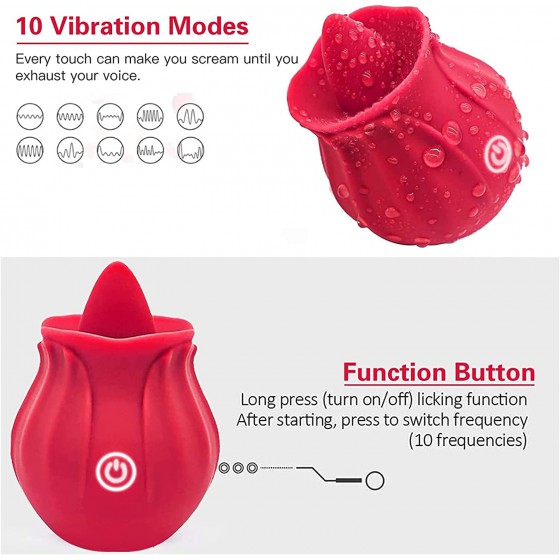 Rose Sex Stimulator for...
