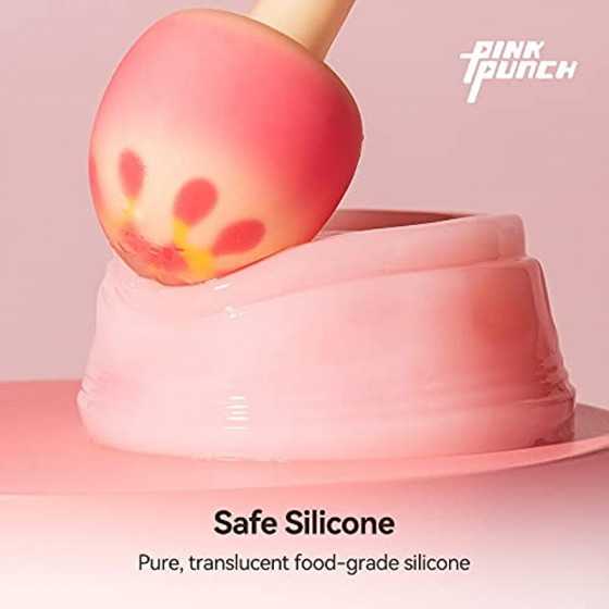 PinkPunch Sunset Mushroom Vibrator, APP Remote Control Bluetooth Stimulator Adult Sex Toys for Women and Couples, Portable with 