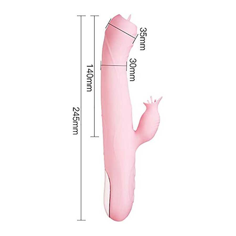 Rose Clitorial Clitoralis Stimulator for Women Toy Sucker Sucking Vibrator Telescopic pleasurable Heat Silicone Vibrate Heating 