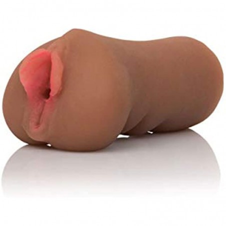  Cheap Thrills Naughty Nurse - Travel Sized Male Masturbator - Silicone Masturbation Sleeve – 5 Inch Adult Male Sex Toy - Brown