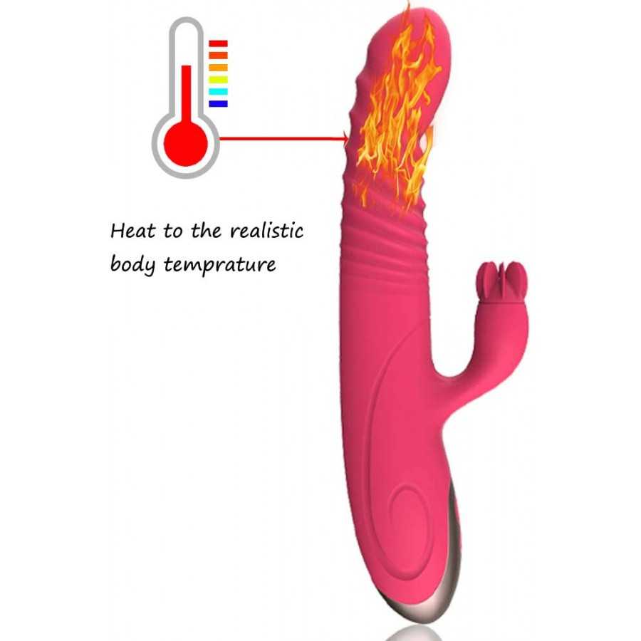 2023 G Spot Rabbit Vibrators for Women, Rechargeable Vibrating Toys Pleasure Adult Sex Toys & Games for Couples Pleasure
