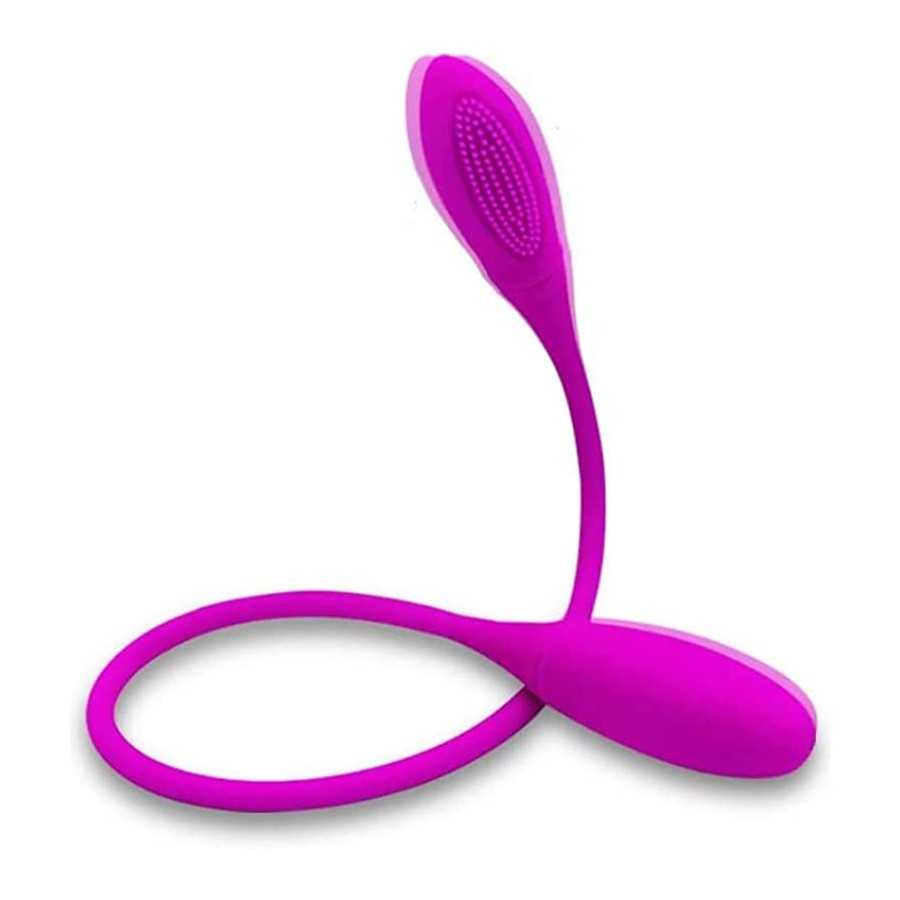 Clit G-spot Dildo Vibrator, Dual Motor Dual Heads Clit G-spot Nipple Anal Stimulation Massager, 7 Powerful Vibration Modes, Rech