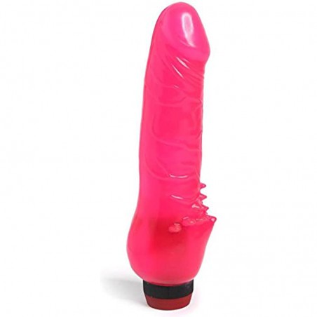 Lovehoney Beginner Vibrating Dildo - 6 Inch Realistic Dildo - Girthy Anal Vibrator with Multispeeds - Pink