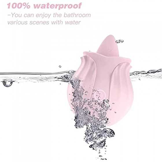 Rose Toy for Women Pleasure, Electric Women Relaxing Toy, Woman Suction 10 Modes… (Pink)