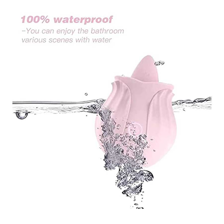 Rose Toy for Women Pleasure, Electric Women Relaxing Toy, Woman Suction 10 Modes… (Pink)