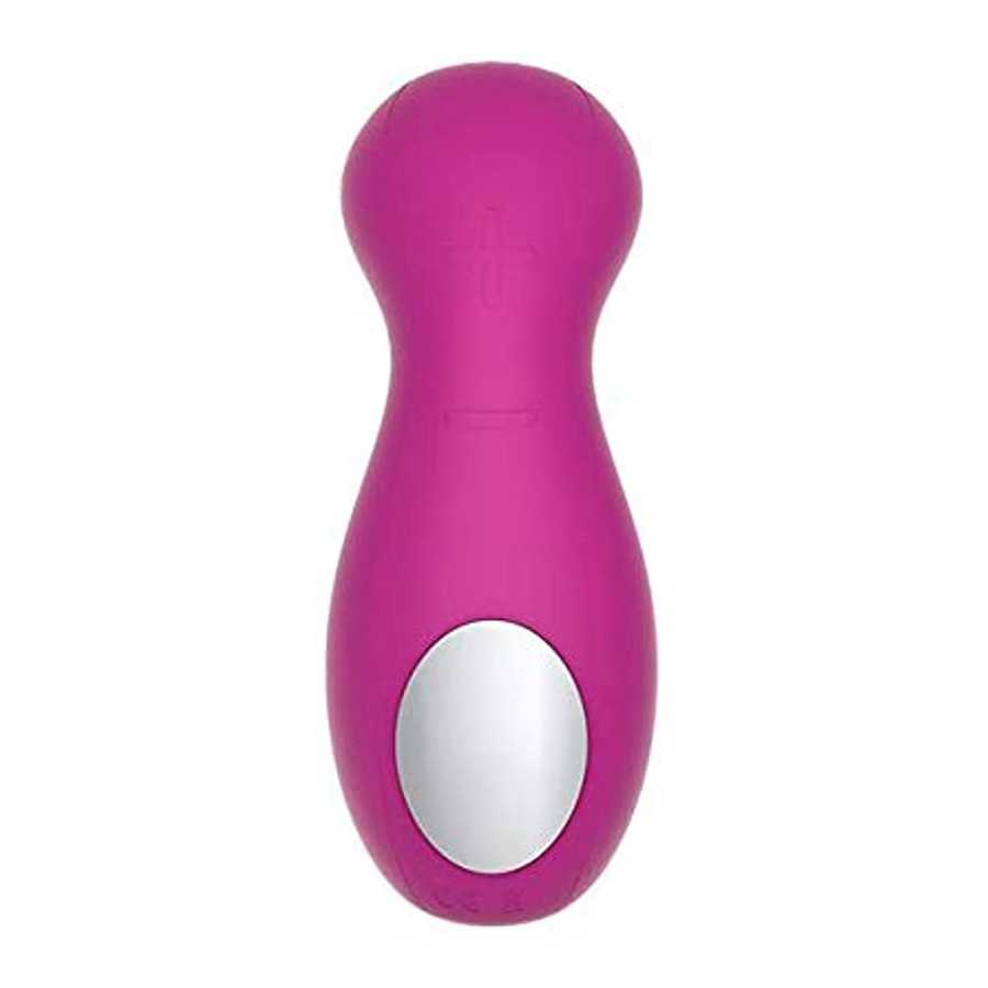 Kiiroo Cliona Interactive Clitoral USB Rechargeable Silicone Stimulator Waterproof Purple - 100% Waterproof - Engage with Your L