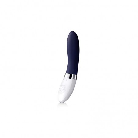 LELO LIV 2 Intimate Electric G Spot Vibrator, Women's Personal G Spot Toy Female Vibrator Massager Sex Toy Vibrator with Thrilling Vibes and Medium Size to Fit Every Woman, Blue