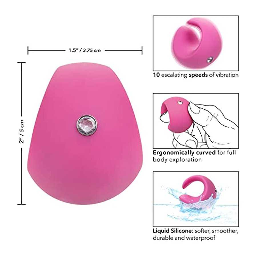 CalExotics LuvMor™ "O"s Female Clitoral Vibrator Women Sex Adult Toy - SE-0006-20-3