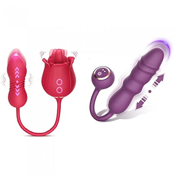 Rose Sex Toy with Dildo...