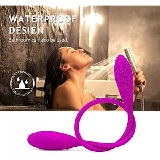 Dual Headed Dildo Vibrator, Silicone Realistic Dual Headed Vibrator Dildo for G-spot Clitoris Nipples Prostate Vaginal Stimulati