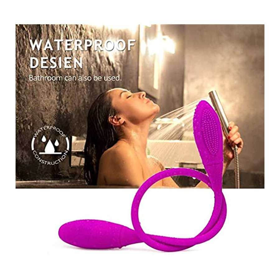 Dual Headed Dildo Vibrator, Silicone Realistic Dual Headed Vibrator Dildo for G-spot Clitoris Nipples Prostate Vaginal Stimulati