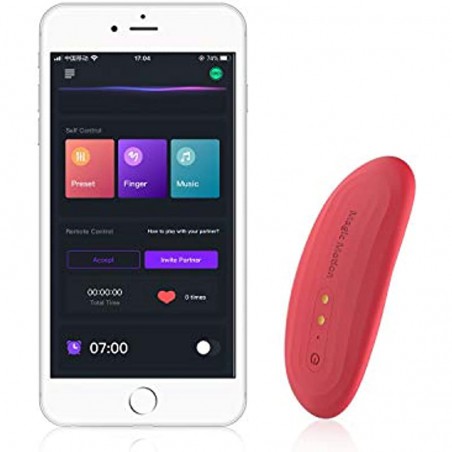 Magic Motion Wearable Panty Vibrator with APP,Remote Vibrating Panties Egg Mini Small Vibrator Waterproof Invisible Clitoral Stimulator Sex Toys for Women