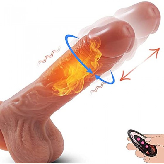 Realistic Thrusting Dildo...