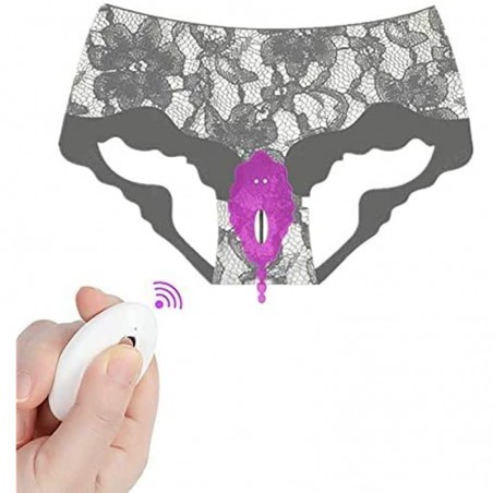 Wearable Panty Vibrating Egg Remote Control Portable G-spot Butterfly Vibrator, Rechargeable G-spot Anal Dildo Vibrator, Invisible Vaginal Clitoris Stimulator, Wearable Panty Vibrator for Women