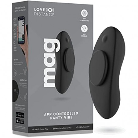 Love Distance Mag Panty Vibe, App Controlled, Adult Sex Toys for Women, 20 Vibrating Modes, Wearable Vibrator, Sexual Pleasure Tools for Women, Clitoris Vibrator for Women