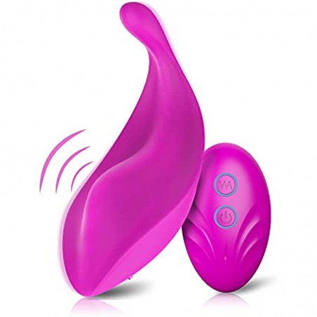 Wearable Panty Vibrator with Remote Control, Wireless Panties Vibrating Eggs- 12 Vibration Patterns, Quiet Vibratant Underwear, Waterproof Invisible Clitoral Stimulator Sex Toys for Women Couples