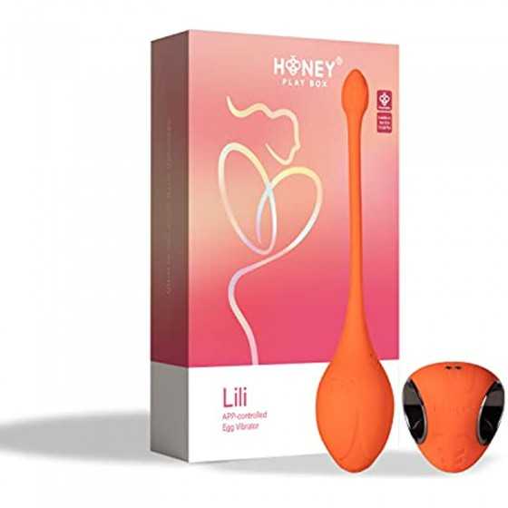 Honey Play Box Adult G Spot Sex Toys for Women "Lili" Bud Wearable Panties Couple Dildo Clit Strap 9 Vibrations, Rechargeable Vi
