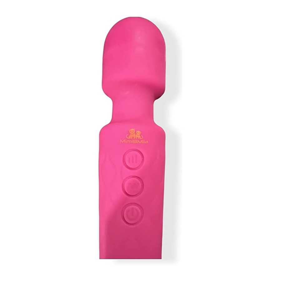 Butterfly Vibrator MIMI8MILA Flexible Silicone Powerful Massager With 20 Vibration Modes 8 Speeds, Wireless Handheld Waterproof 