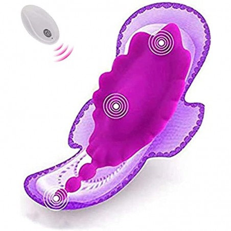 Women's Vibrating Panties Vibrator Remote Control Vibrating Motor Dual Motor Machine for Panties 10 Modes 2 in 1 Stimulation Increase Pleasure