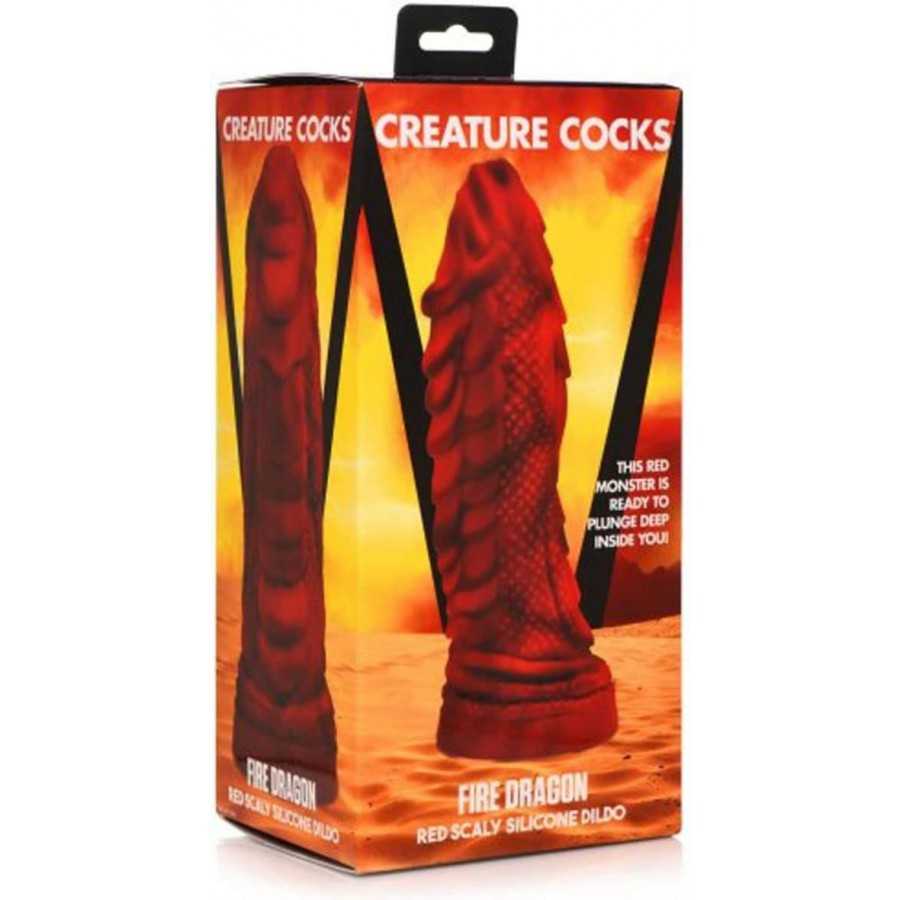 CREATURE COCKS Mystique Silicone Unipeg Dildo Adult Sex Toy, Ages 18+, Hands-Free Suction Cup, Sex Harness Compatible Adult Prod