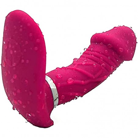Adult Sex Toy with Remote Control - Wearable Panty Vibrator Sex Stimulator with 10 Vibration Modes - Waterproof Rechargeable Clit Vaginal Supplies