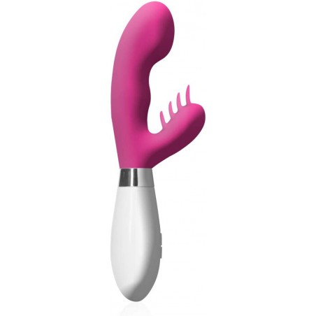 Luna by Shots America - Ares - Pink - Rabbit Vibrator