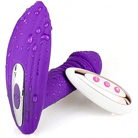 Remote Control Panty Vibrator with Wearable Panty Vibrator, 9 Vibrations Vibrator, Dual Motor Clitoral Stimulator Adult Toy for Women Couples Playing