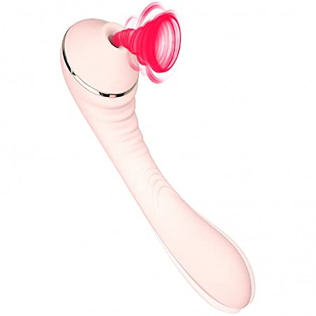 Vibrating Vibrator Clitoralis Stimulator for Women Quiet Cordless Thrusting Soft Waterproof Sucker Nipple Dual Motor Tongue Heating Pleasure Sucking Toy Rose  Swing Orgasm